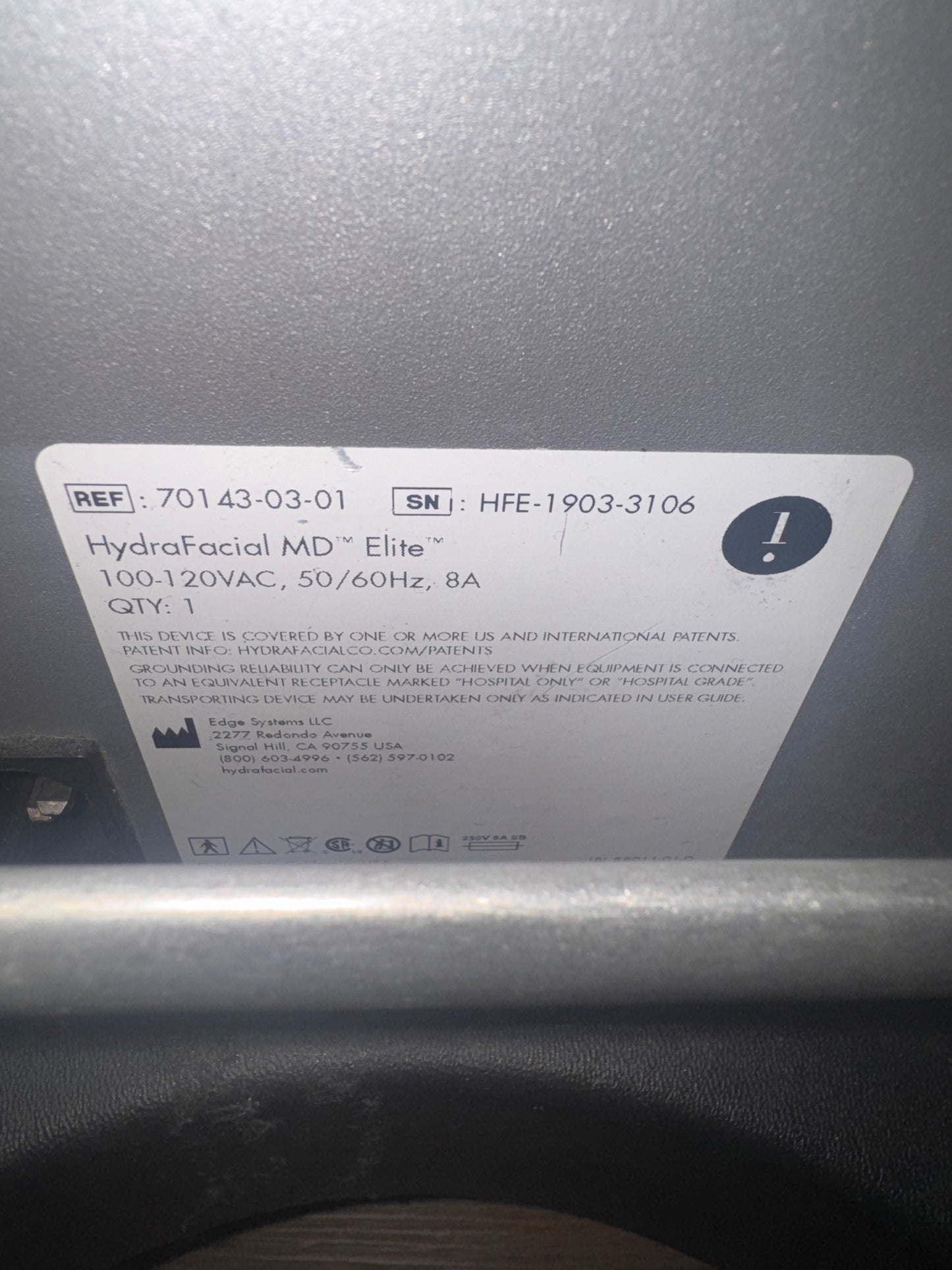 DEVICE: HYDRAFACIAL